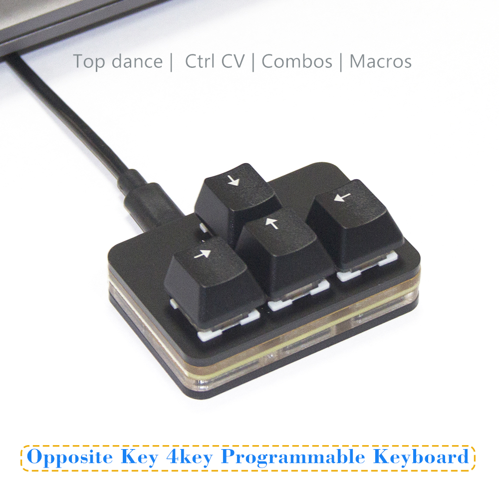 Desk Setup Programmer - Opposite Directly Key Keyboard 4key Macro