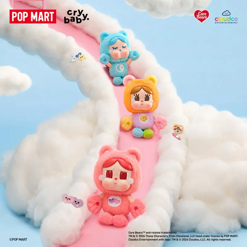 POP MART CRYBABY Care Bears Se - огляд і ціна Desk Setup Kawaii