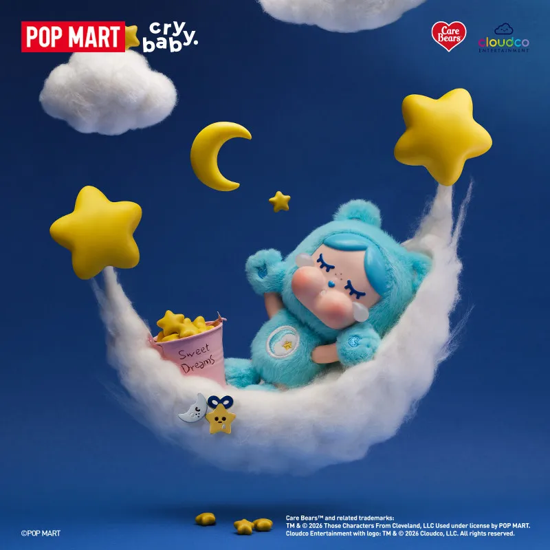 POP MART CRYBABY Care Bears Se - огляд і ціна Desk Setup Kawaii