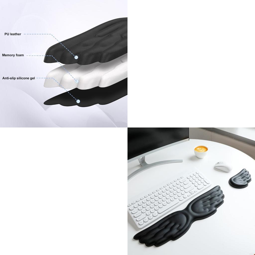 462E Soft Silicone Angel Wing  - огляд і ціна Desk Setup Ergonomics