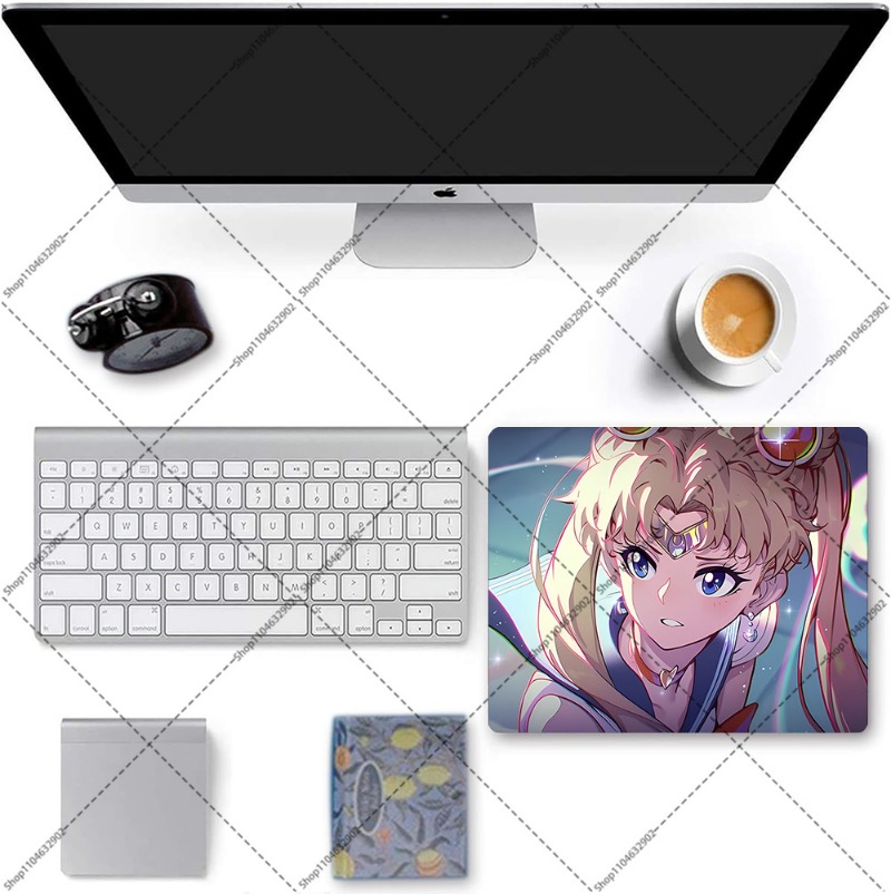 Sailor Moon Kawaii Mouse Pad S - огляд і ціна Desk Setup Cute