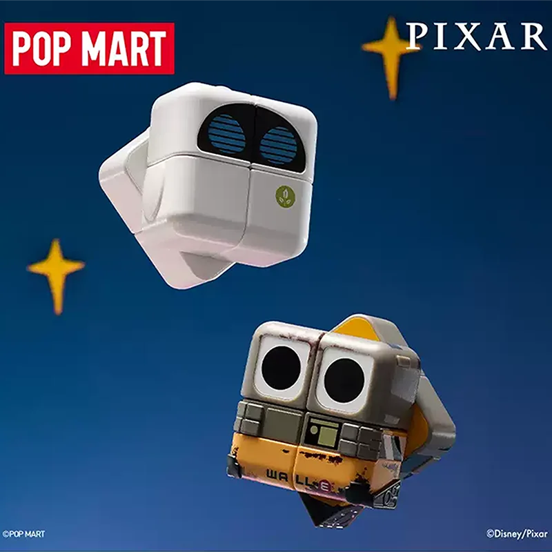 POP MART PIXAR POP CUBE CUBIEC - огляд і ціна Desk Setup Kawaii