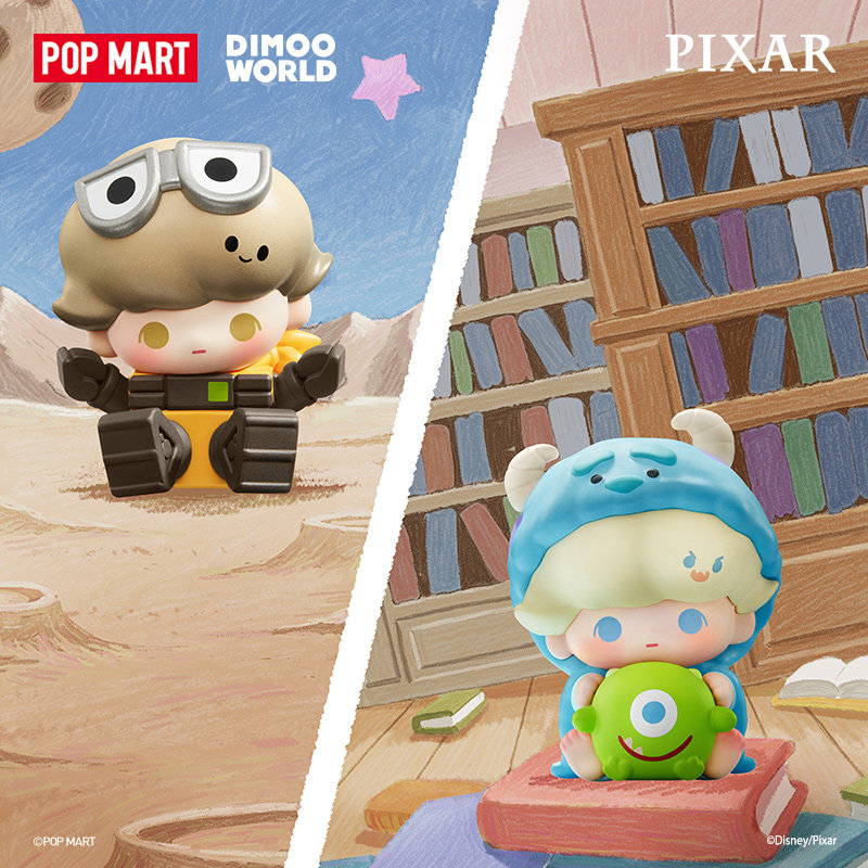 POP MART POP BEAN DIMOO WORLD  - огляд і ціна Desk Setup Kawaii