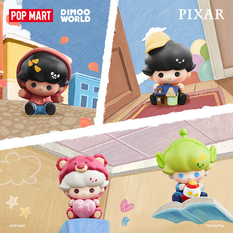 POP MART POP BEAN DIMOO WORLD  - огляд і ціна Desk Setup Kawaii