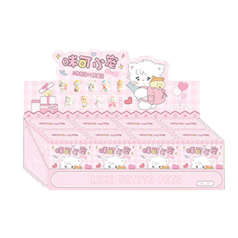 Hot 8pcs/Set MIKKO Petite Pet  - огляд і ціна Desk Setup Kawaii