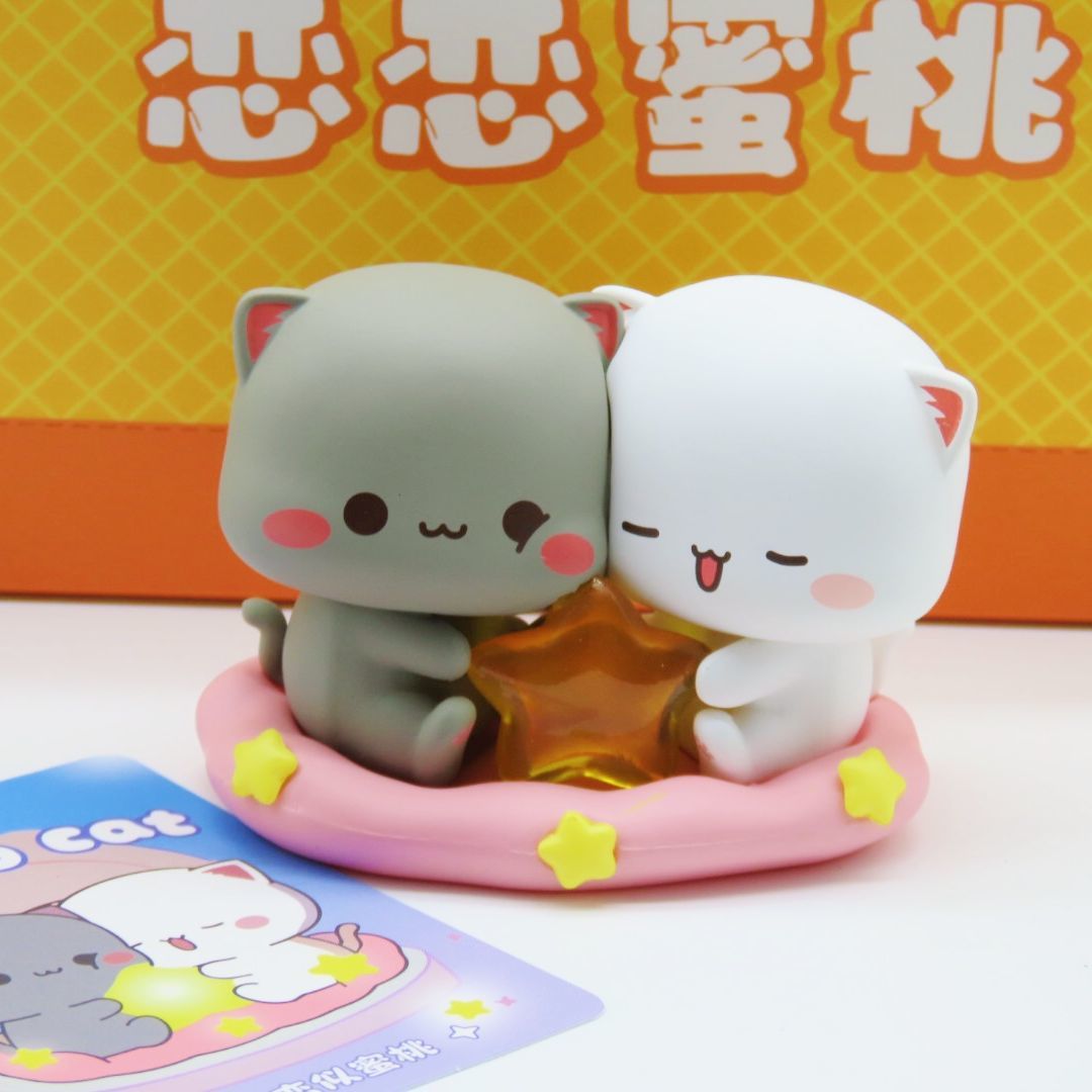 Kawaii Mitao Cat 4 Fourth Gene - огляд і ціна Desk Setup Kawaii