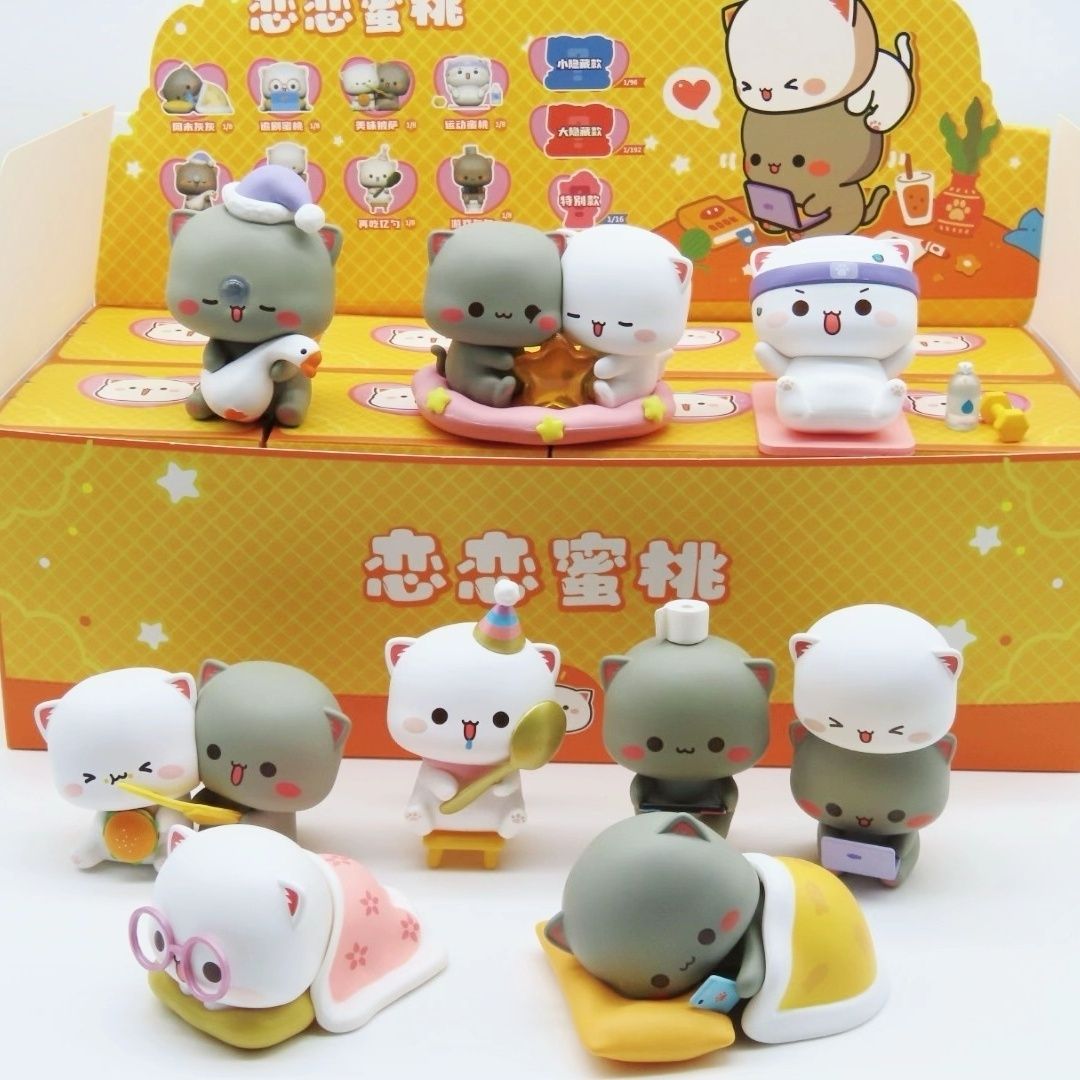 Kawaii Mitao Cat 4 Fourth Gene - огляд і ціна Desk Setup Kawaii