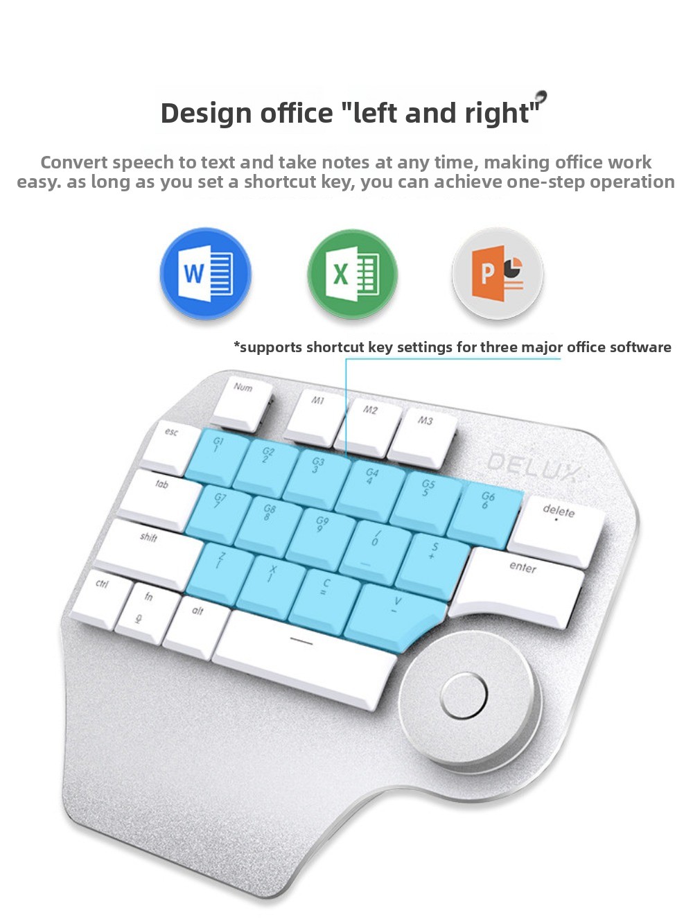 DeLUX T11 Designer Keypad Wire - огляд і ціна Desk Setup Programmer