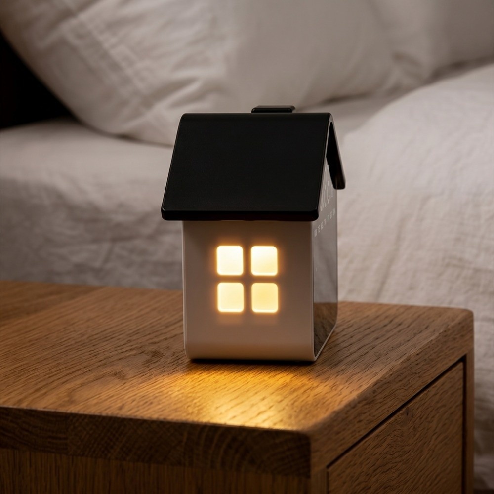 Night Light LED Alarm Clock Mi - огляд і ціна Desk Setup Minimalist