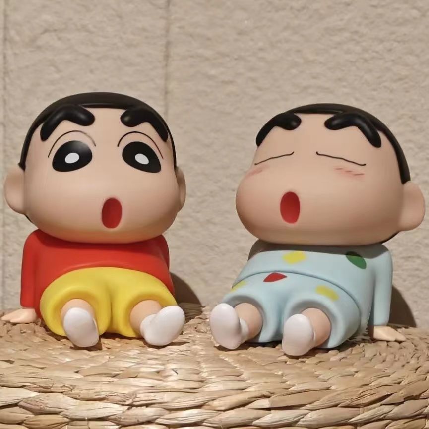 Crayon Shin-Chan Figures toy P - огляд і ціна Desk Setup Kawaii