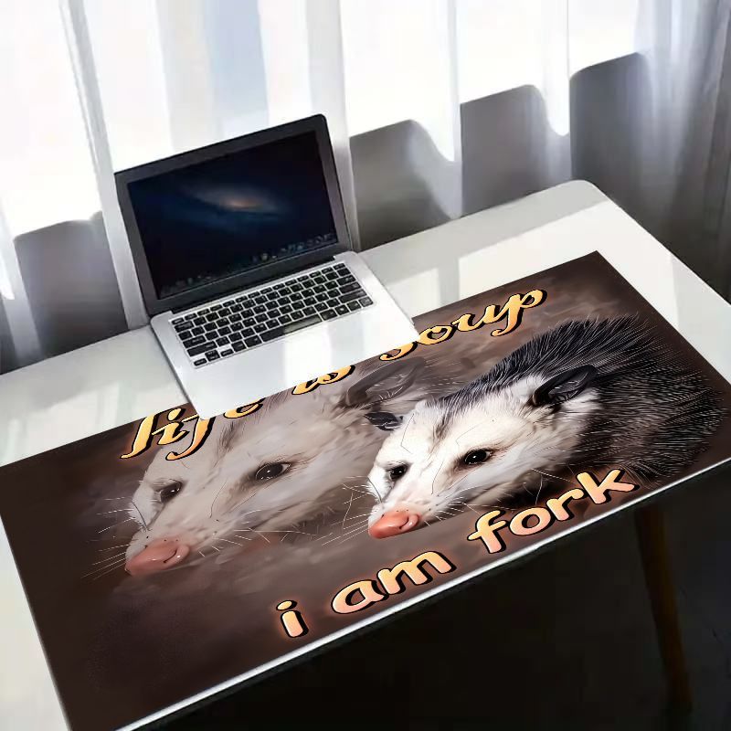 Whimsical Large Mouse Pad Flyi - огляд і ціна Desk Setup Ergonomics