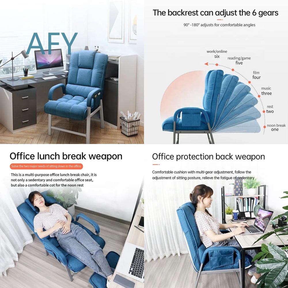 Breathable Fabric Folding Offi - огляд і ціна Desk Setup Ergonomics
