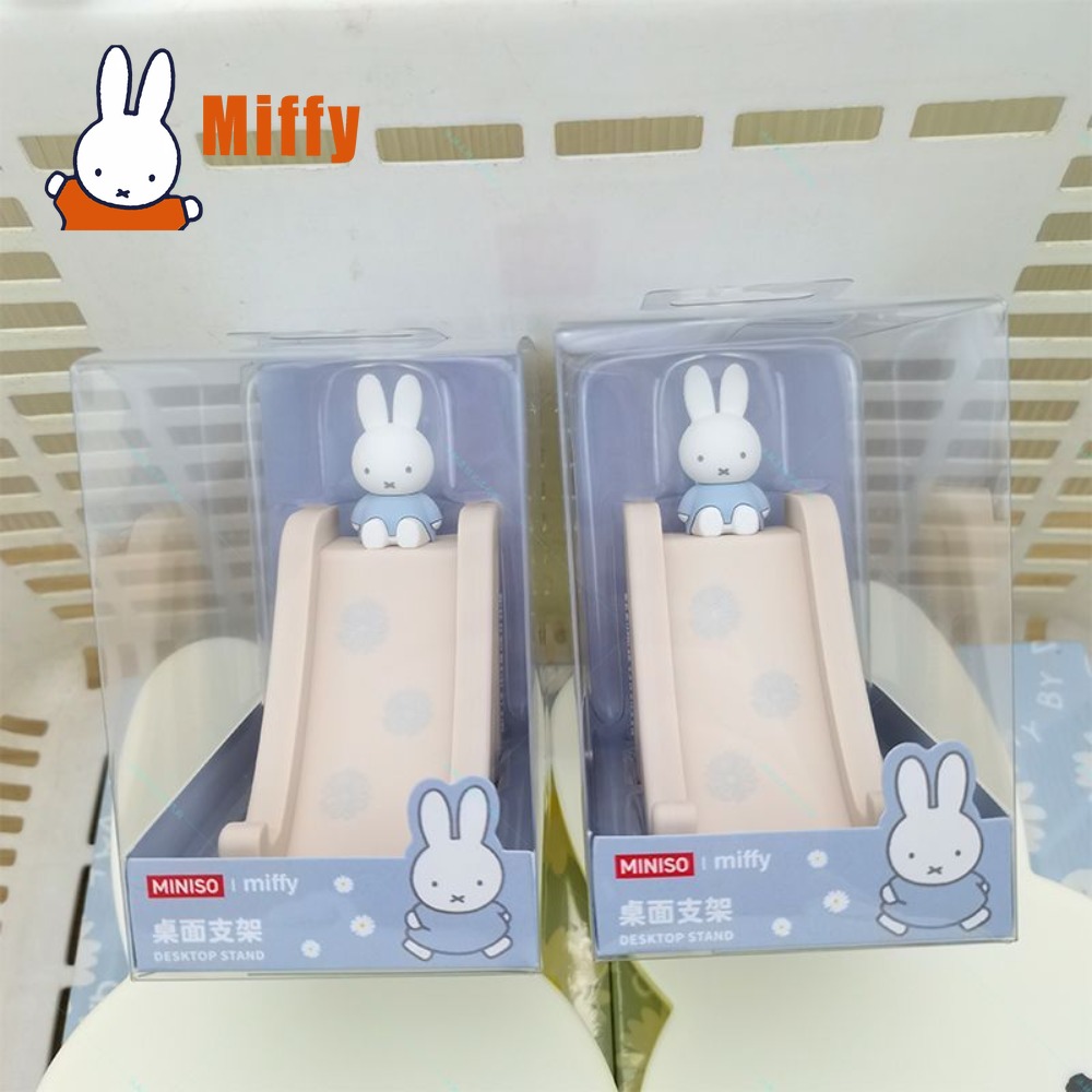 Kawaii Miffy Slide Phone Stand - огляд і ціна Desk Setup Cute