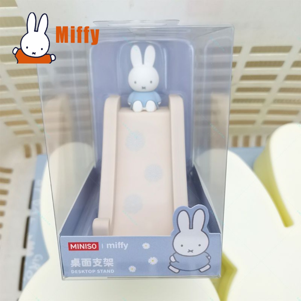Kawaii Miffy Slide Phone Stand - огляд і ціна Desk Setup Cute