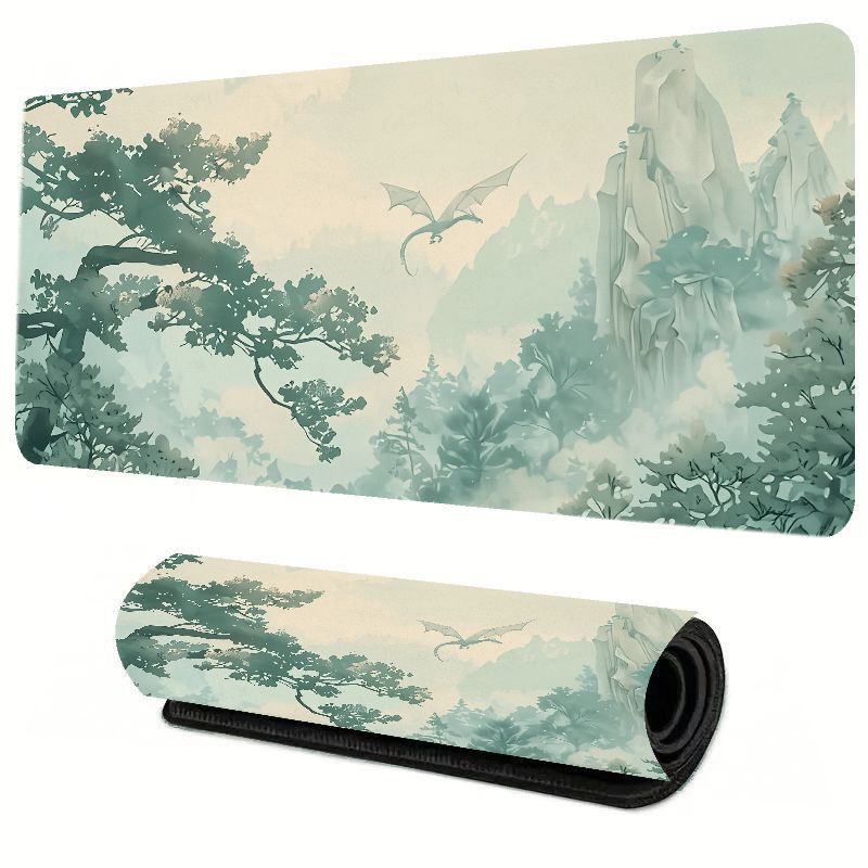 Whimsical Iron Art Mouse Pad C - огляд і ціна Desk Setup Ergonomics