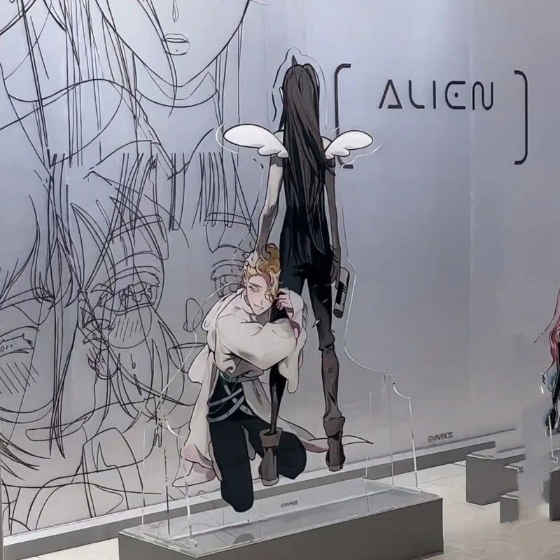 Anime Alien Stagee Cosplay 15C - огляд і ціна Desk Setup Cute