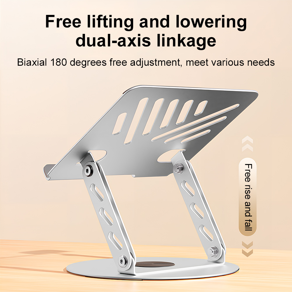 360° Rotating Laptop Stand Adj - огляд і ціна Desk Setup Game