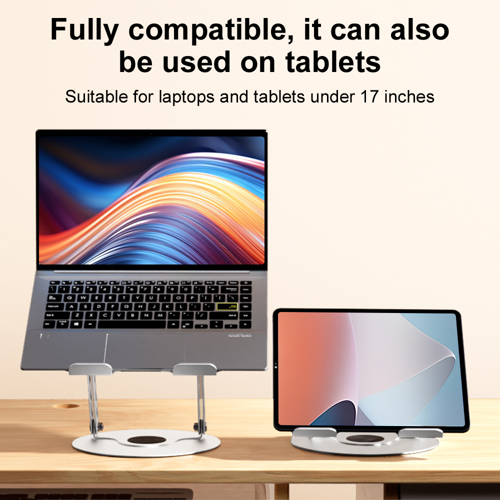 360° Rotating Laptop Stand Adj - огляд і ціна Desk Setup Game