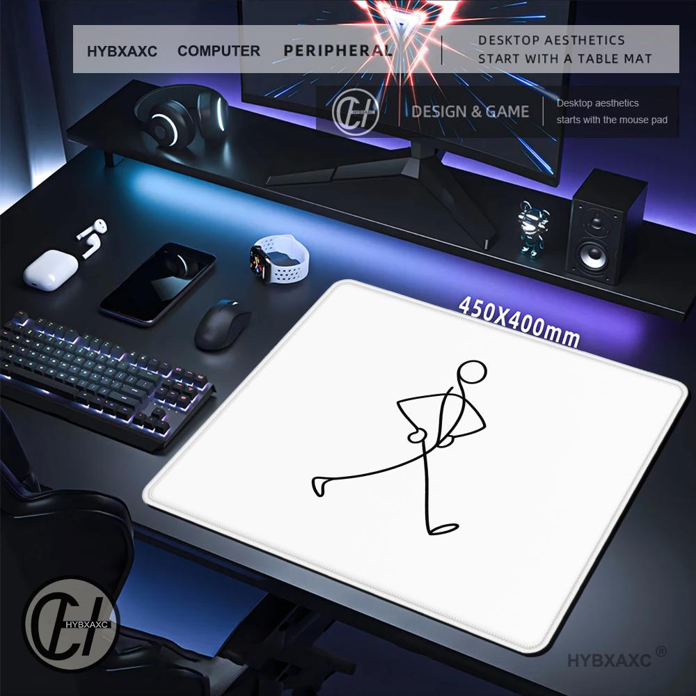 HYBXAXC  Stick Figure Gaming M - огляд і ціна Desk Setup Minimal