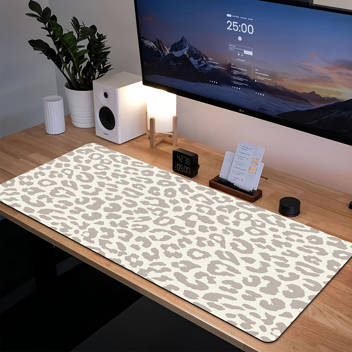 XL/XXL Computer Keyboard and M - огляд і ціна Desk Setup Brown