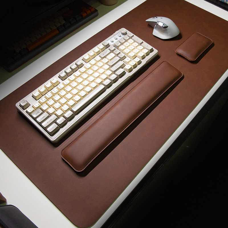Desk Mat Waterproof PU Mouse P - огляд і ціна Desk Pad Leather Large