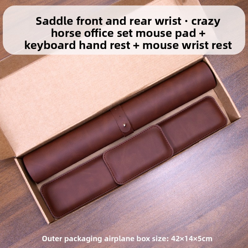 Desk Mat Waterproof PU Mouse P - огляд і ціна Desk Pad Leather Large