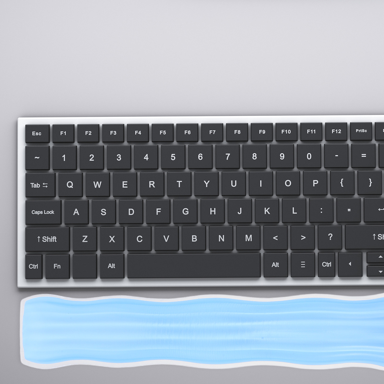 Transparent Silicone Keyboard  - огляд і ціна Desk Setup Ergonomics