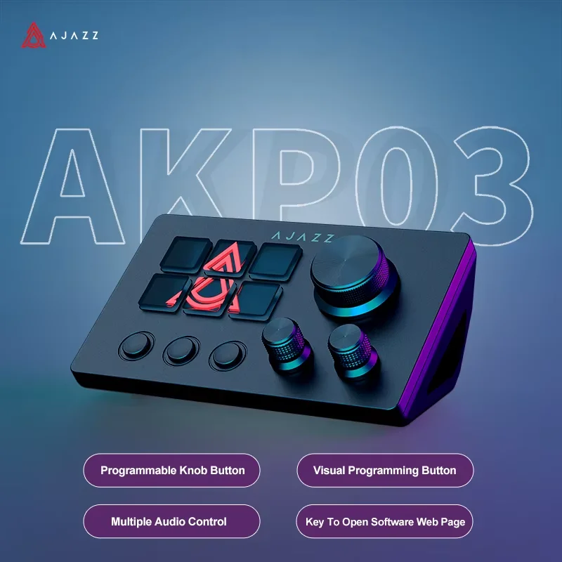 Ajazz AKP03E/153E Desktop Help - огляд і ціна Desk Setup Programmer