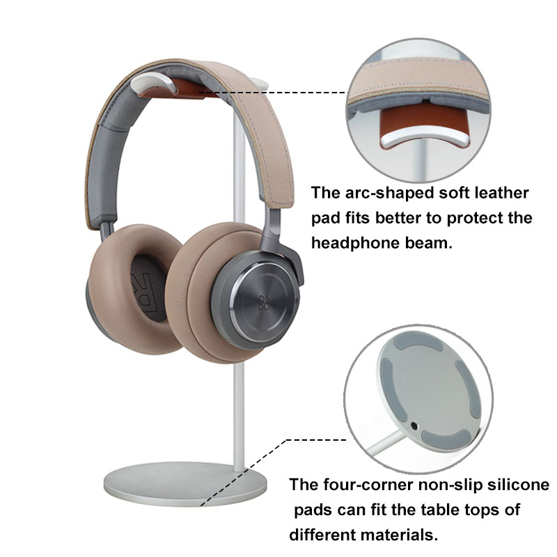 Curved Aluminum Headphone Stan - огляд і ціна Desk Setup Game