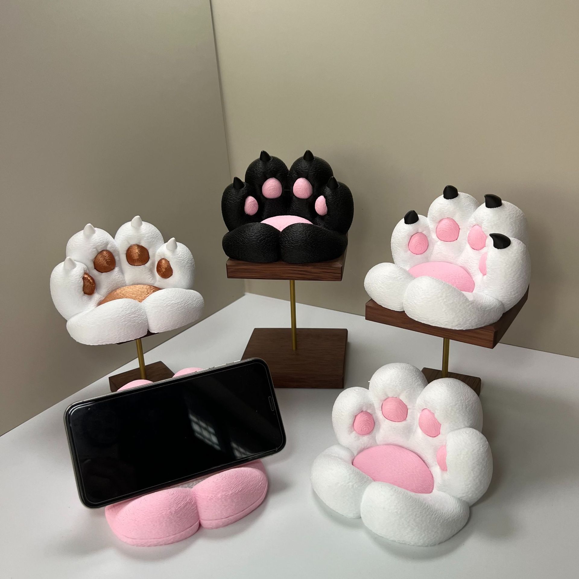 Cute cat paw shaped desk ornam - огляд і ціна Desk Setup Cute