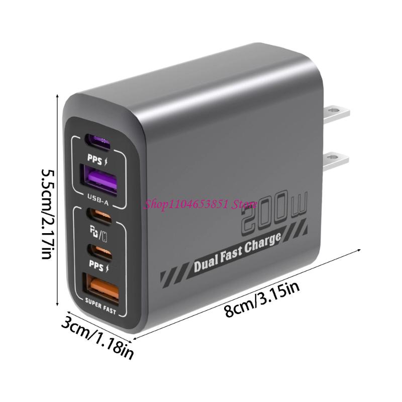 Multi-Device Wall 200W, 3 Type - огляд і ціна Desk Setup For 2 Laptops