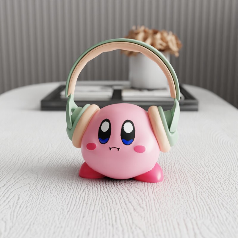 MSKA Headphone Stand Kirby Cut - огляд і ціна Desk Setup Cute