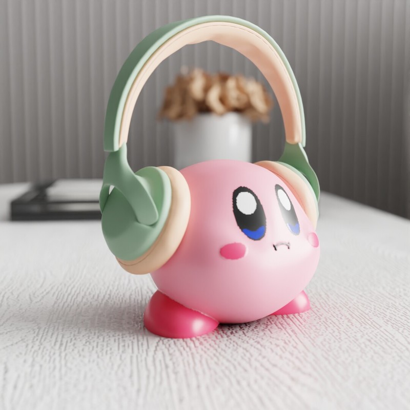 MSKA Headphone Stand Kirby Cut - огляд і ціна Desk Setup Cute