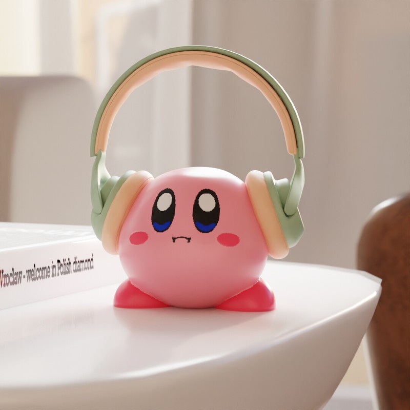 MSKA Headphone Stand Kirby Cut - огляд і ціна Desk Setup Cute