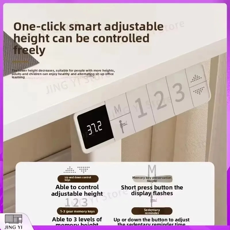 Electric Height Adjustable Sta - огляд і ціна Desk Setup Ergonomics