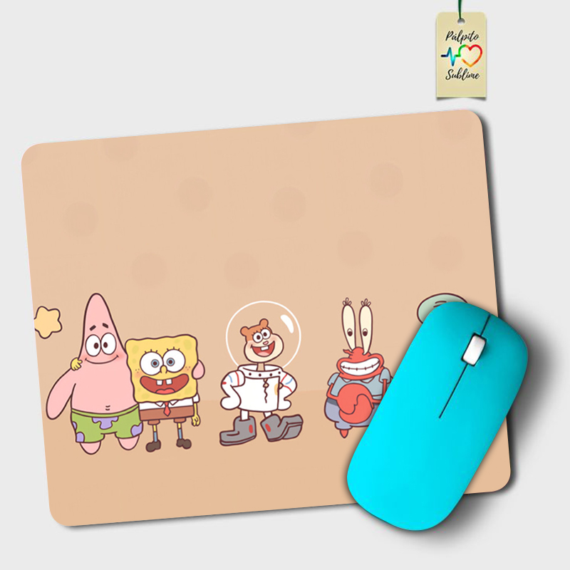 SpongeBob SquarePants Mouse Pa - огляд і ціна Desk Setup Cute