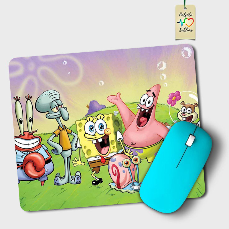 SpongeBob SquarePants Mouse Pa - огляд і ціна Desk Setup Cute