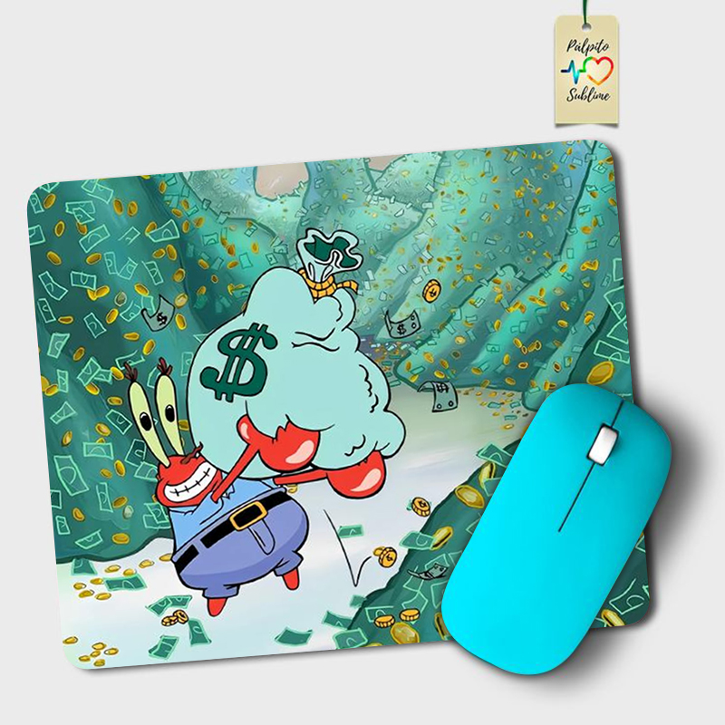 SpongeBob SquarePants Mouse Pa - огляд і ціна Desk Setup Cute