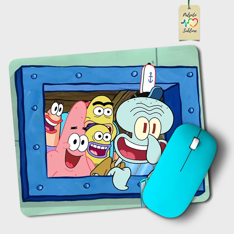 SpongeBob SquarePants Mouse Pa - огляд і ціна Desk Setup Cute
