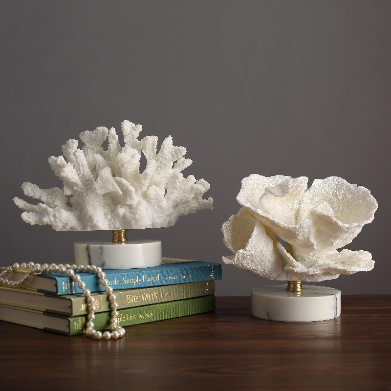 Nordic Style Simulated Coral R - огляд і ціна Desk Setup Minimalist