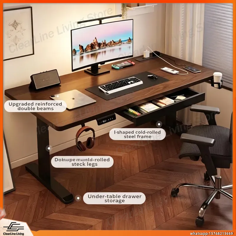Electric Height Adjustable Gam - огляд і ціна Desk Setup Ergonomics