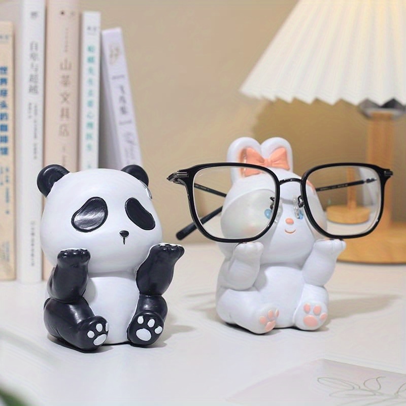 1Pc Cute Panda Glasses Display - огляд і ціна Desk Setup Cute