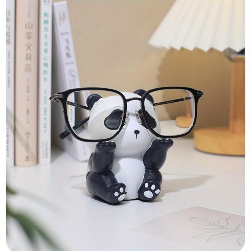 1Pc Cute Panda Glasses Display - огляд і ціна Desk Setup Cute