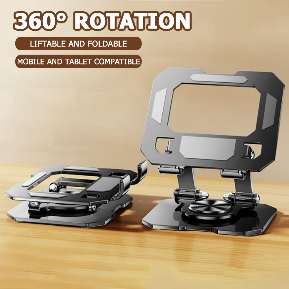 360 Rotating Tablet Phone Stan - огляд і ціна Desk Setup Minimalist