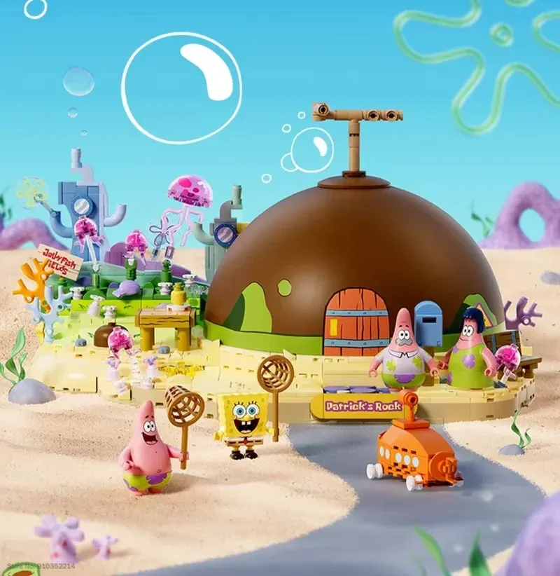 Areax Spongebob Bikini Bottom  - огляд і ціна Desk Setup Kawaii