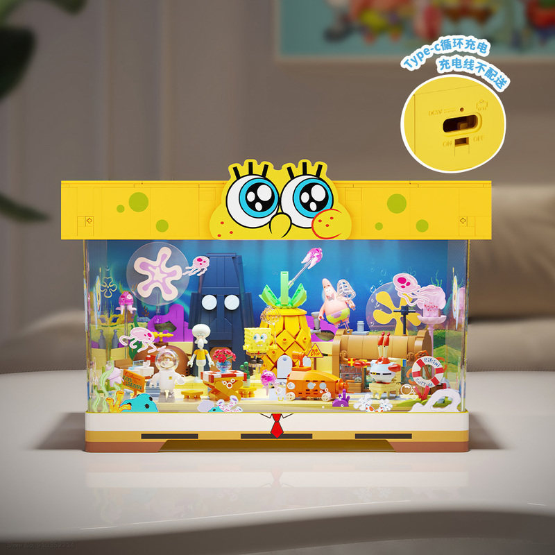 Areax Spongebob Bikini Bottom  - огляд і ціна Desk Setup Kawaii