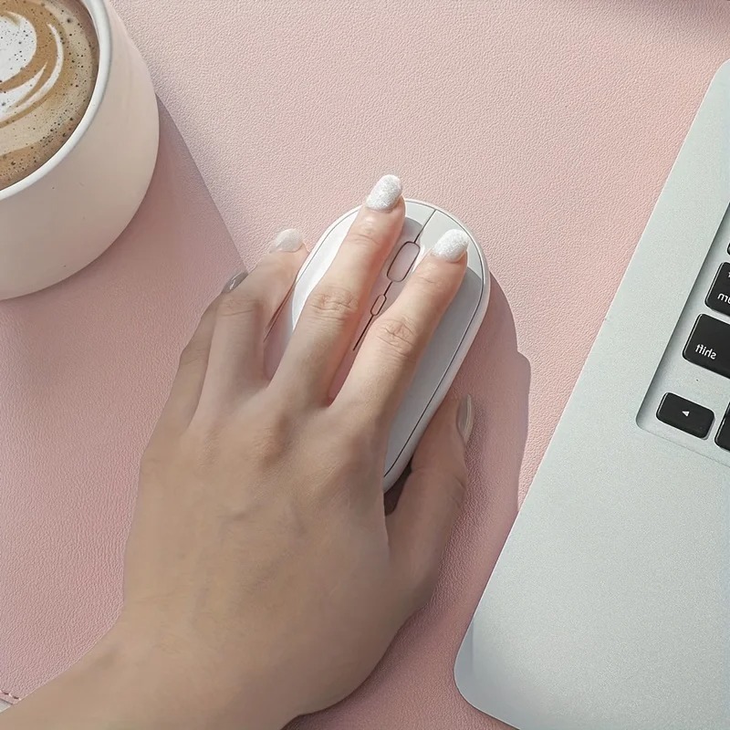 Pink Solid Color Leather Desk  - огляд і ціна Desk Pad Leather Large