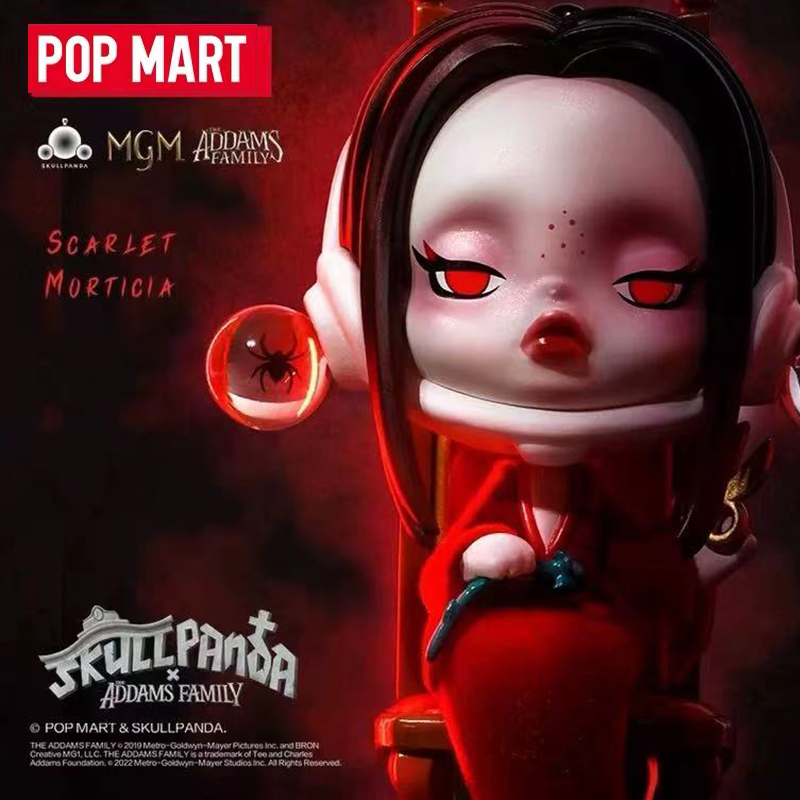 POP MART SKULLPANDA Addams Fam - огляд і ціна Desk Setup Kawaii